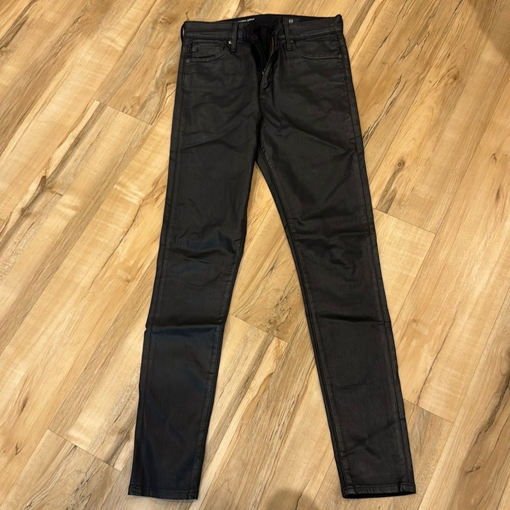AG Waxed skinny jeans